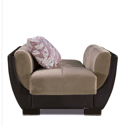 Ottomanson Air Armada Collection Convertible Sofa Bed