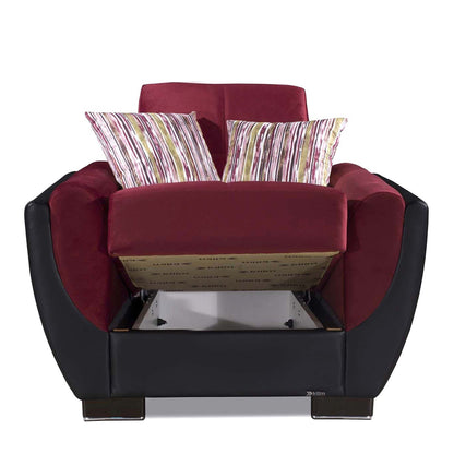 Ottomanson Air Armada Collection Convertible Sofa Bed