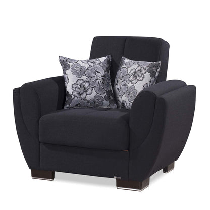 Ottomanson Air Armada Collection Convertible Sofa Bed