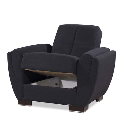 Ottomanson Air Armada Collection Convertible Sofa Bed