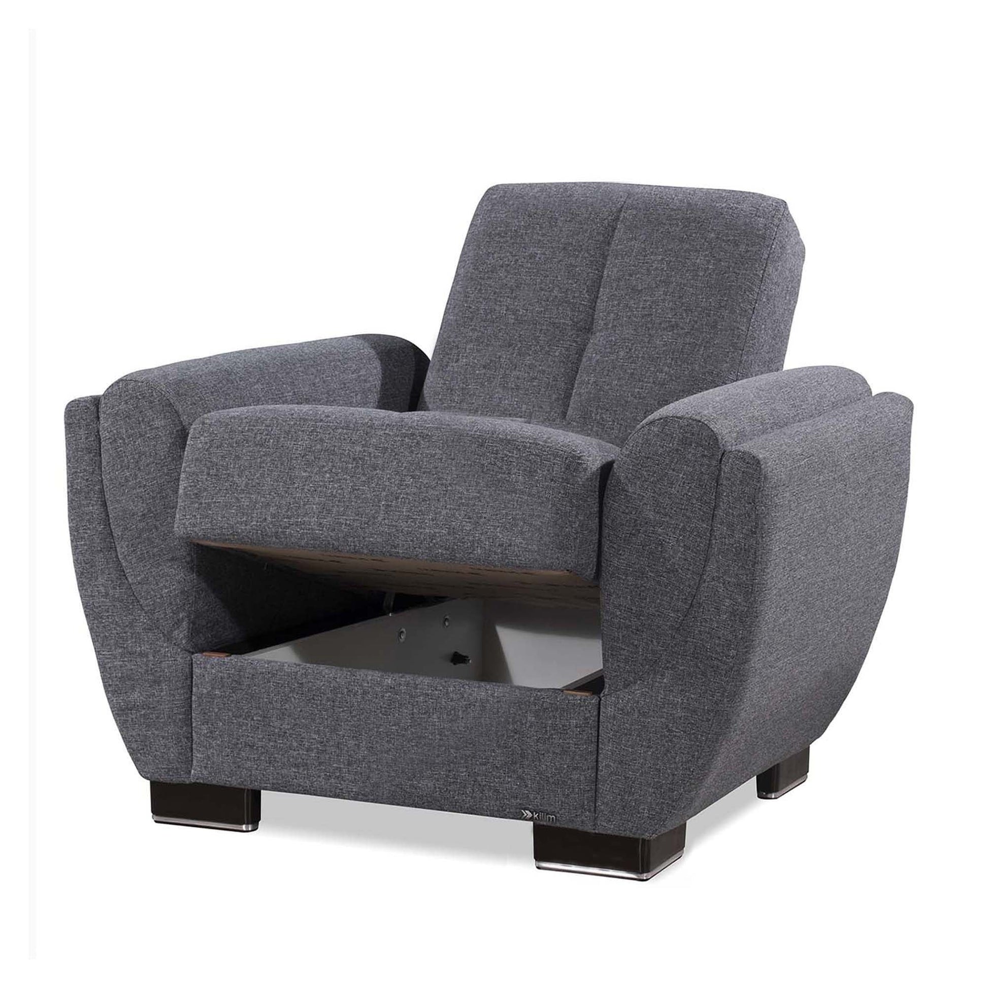 Ottomanson Air Armada Collection Convertible Sofa Bed