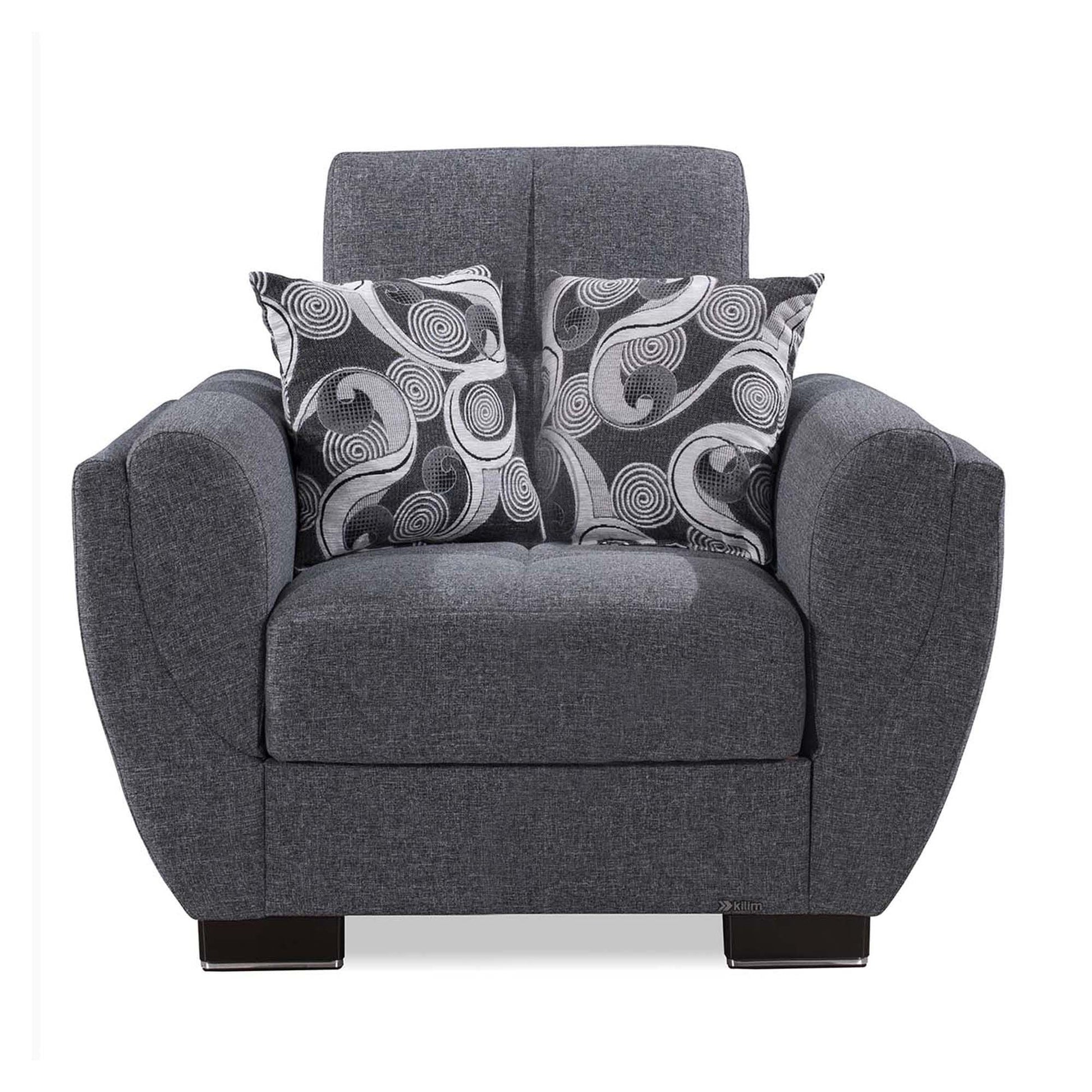 Ottomanson Air Armada Collection Convertible Sofa Bed