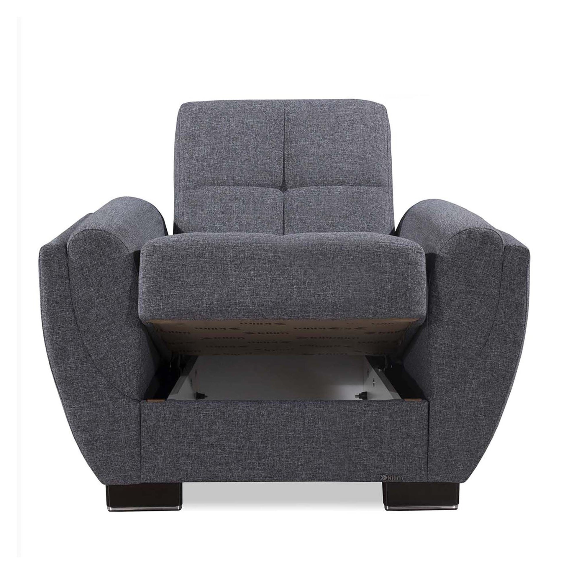 Ottomanson Air Armada Collection Convertible Sofa Bed