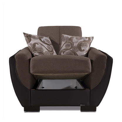 Ottomanson Air Armada Collection Convertible Sofa Bed