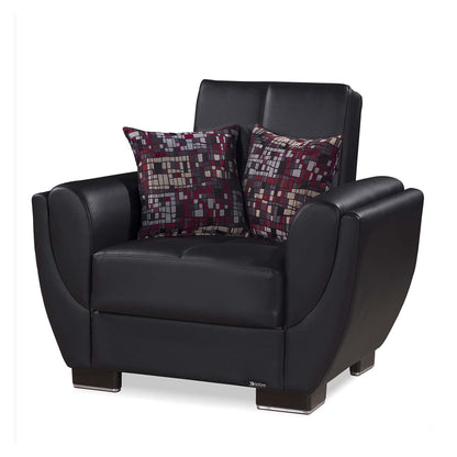Ottomanson Air Armada Collection Convertible Sofa Bed