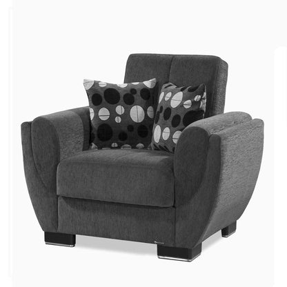 Ottomanson Air Armada Collection Convertible Sofa Bed