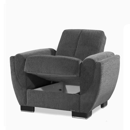 Ottomanson Air Armada Collection Convertible Sofa Bed