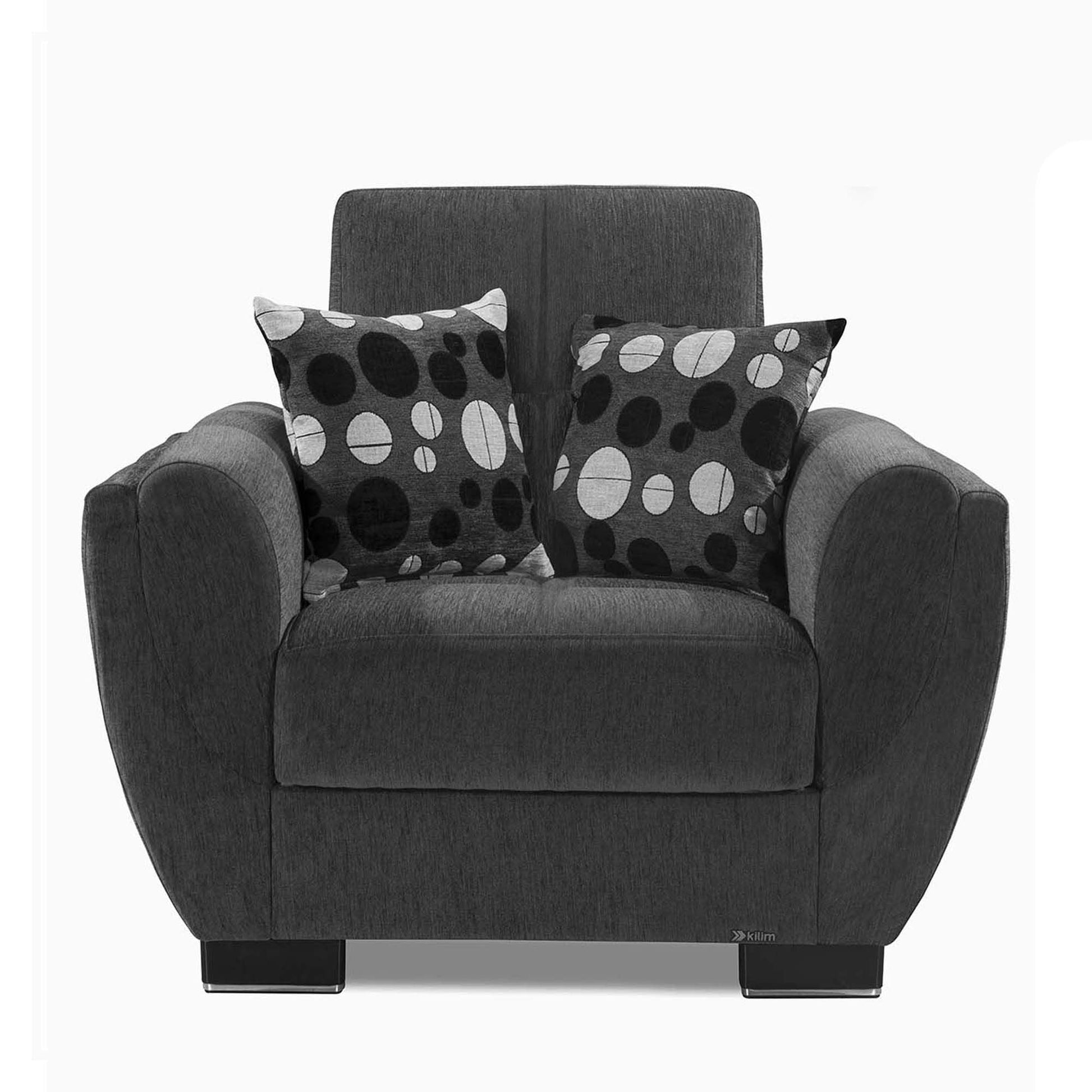 Ottomanson Air Armada Collection Convertible Sofa Bed