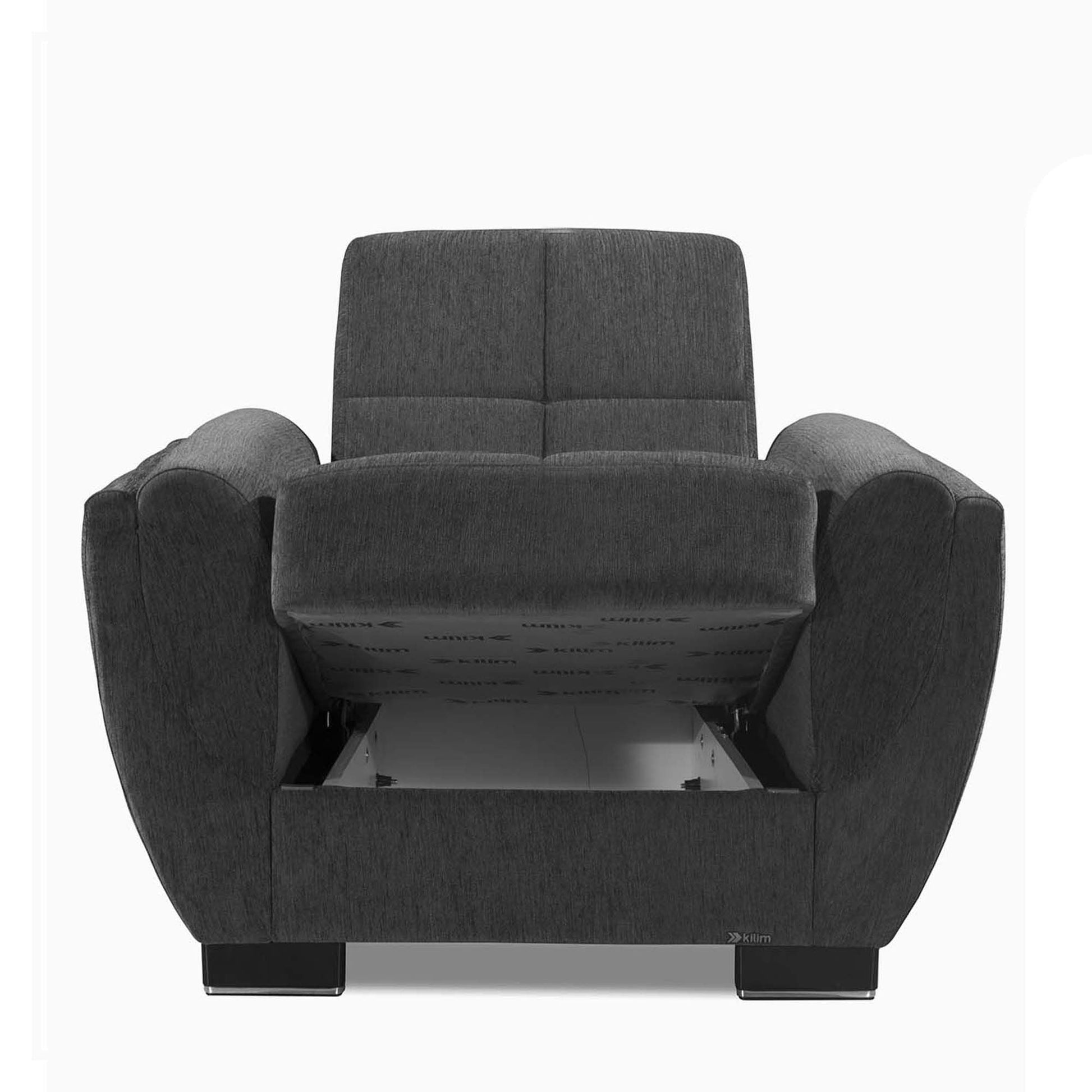 Ottomanson Air Armada Collection Convertible Sofa Bed