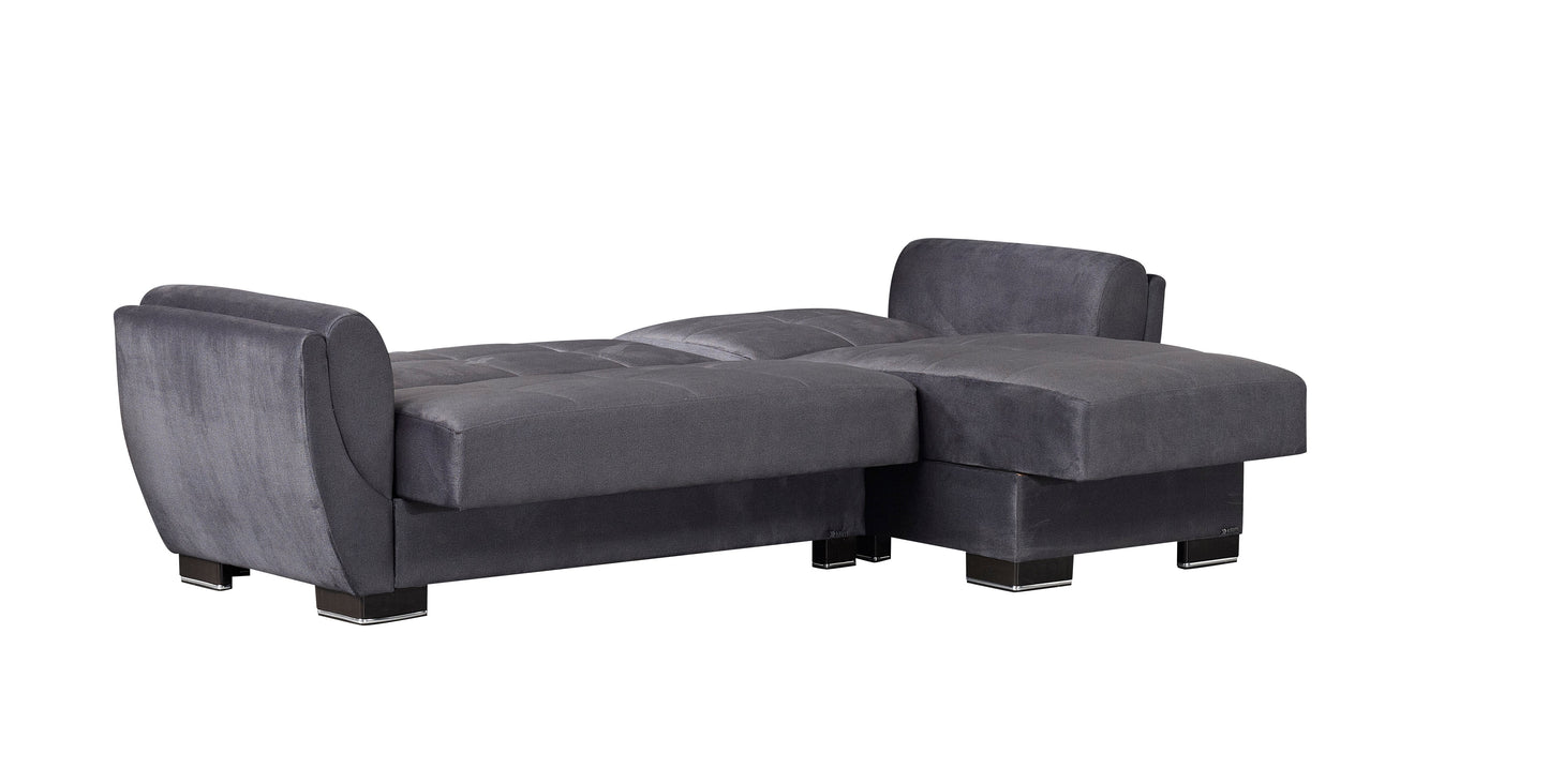 Ottomanson Armada Air Lounge Sectional Collection Convertible Sofa Bed
