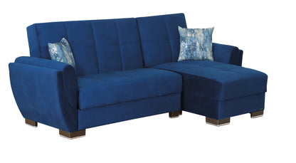 Ottomanson Armada Air Lounge Sectional Collection Convertible Sofa Bed