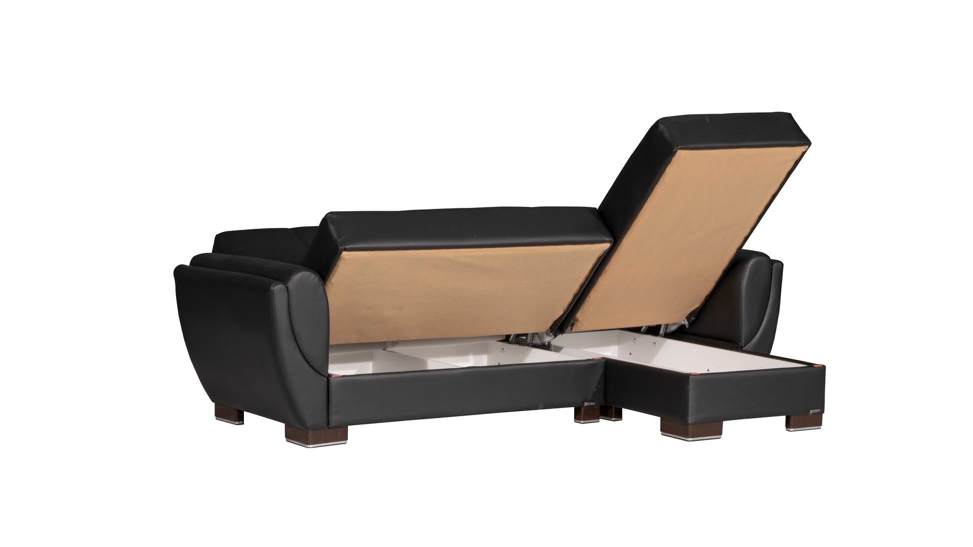 Ottomanson Armada Air Lounge Sectional Collection Convertible Sofa Bed