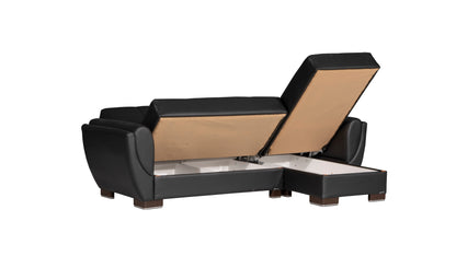 Ottomanson Armada Air Lounge Sectional Collection Convertible Sofa Bed