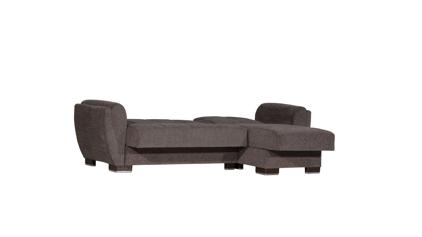 Ottomanson Armada Air Lounge Sectional Collection Convertible Sofa Bed