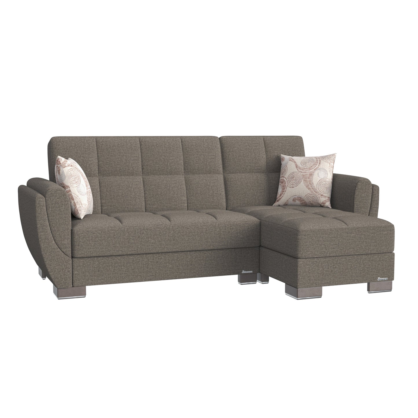 Ottomanson Armada Air Lounge Sectional Collection Convertible Sofa Bed