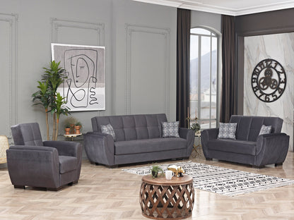 Ottomanson Air Armada Collection Convertible Sofa Bed