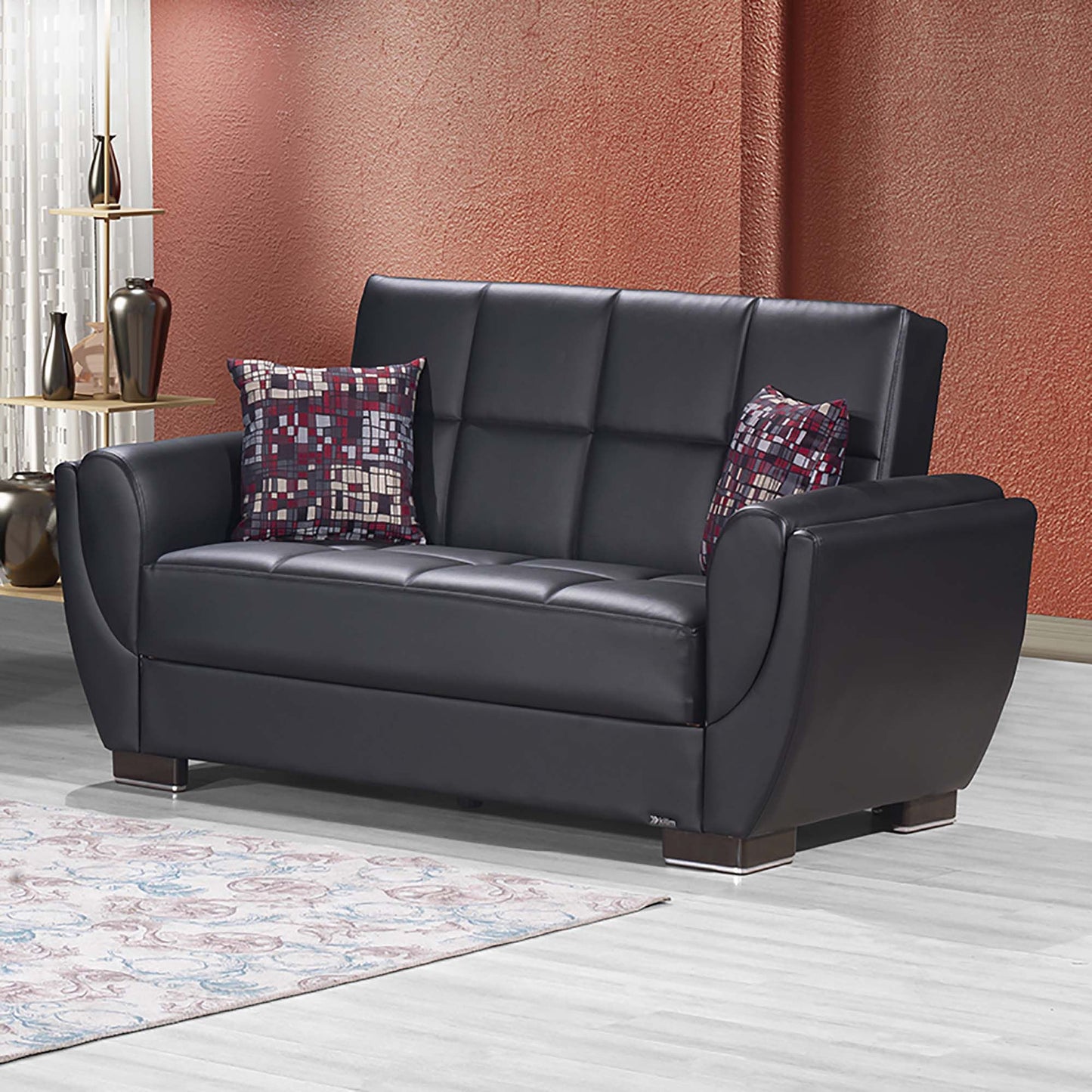 Ottomanson Air Armada Collection Convertible Sofa Bed