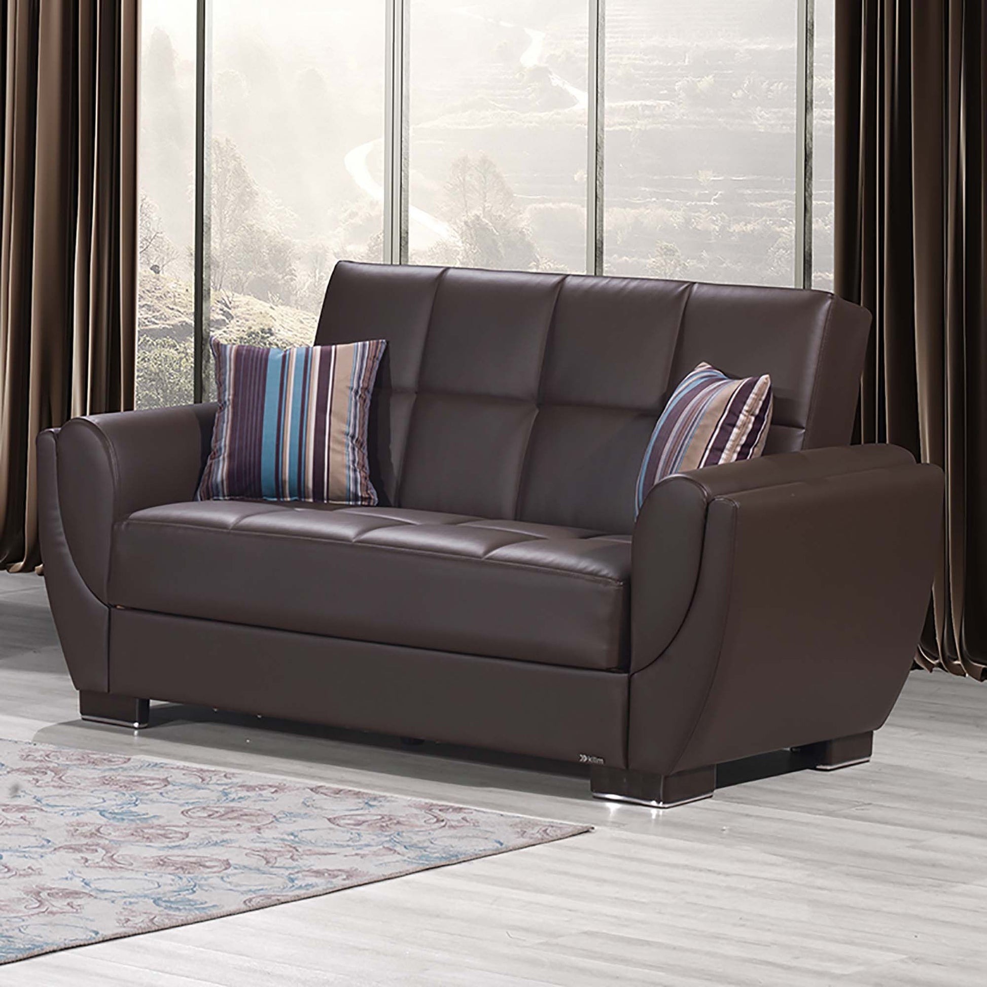Ottomanson Air Armada Collection Convertible Sofa Bed