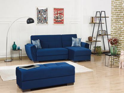 Ottomanson Armada Air Lounge Sectional Collection Convertible Sofa Bed