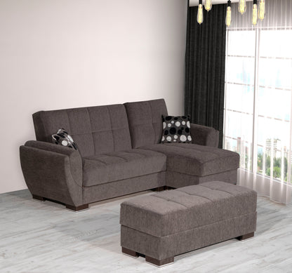 Ottomanson Armada Air Lounge Sectional Collection Convertible Sofa Bed
