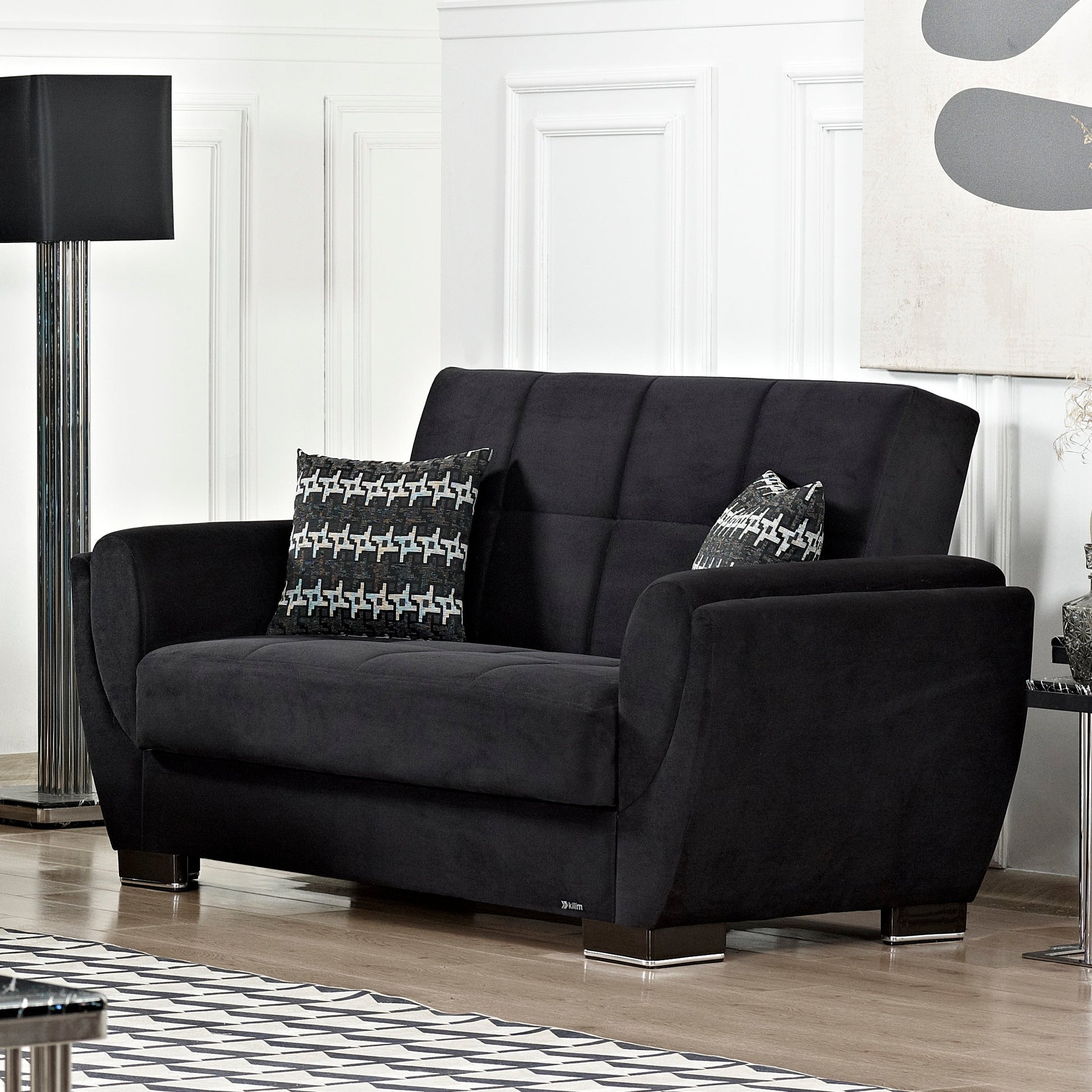 Ottomanson Air Armada Collection Convertible Sofa Bed