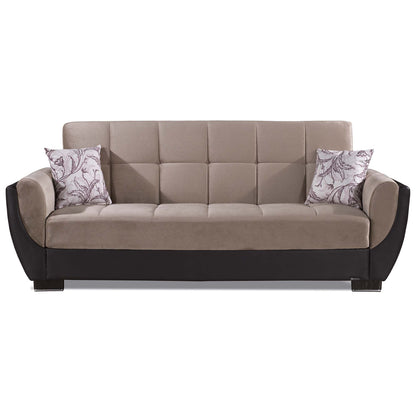 Ottomanson Air Armada Collection Convertible Sofa Bed