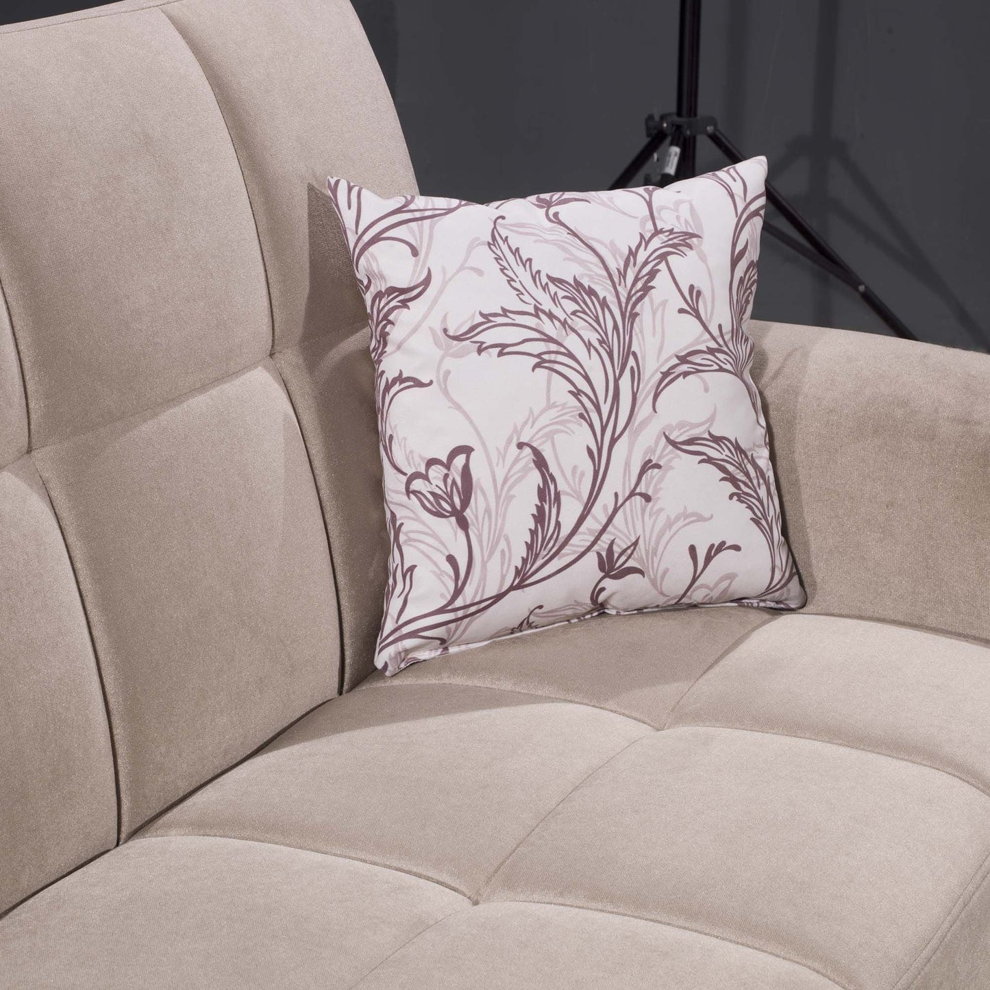 Ottomanson Air Armada Collection Convertible Sofa Bed