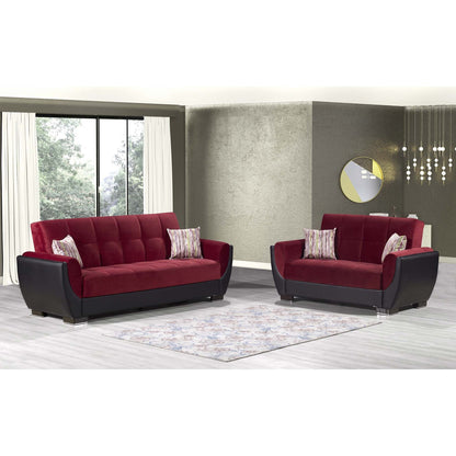 Ottomanson Air Armada Collection Convertible Sofa Bed