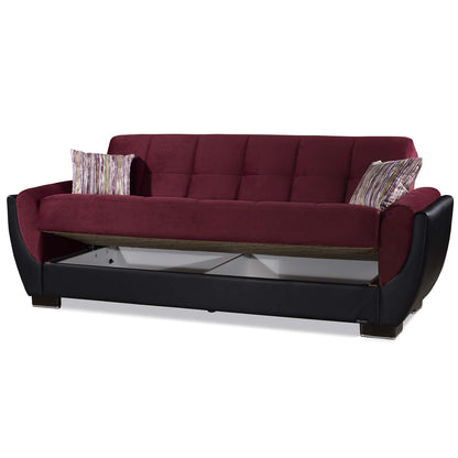 Ottomanson Air Armada Collection Convertible Sofa Bed