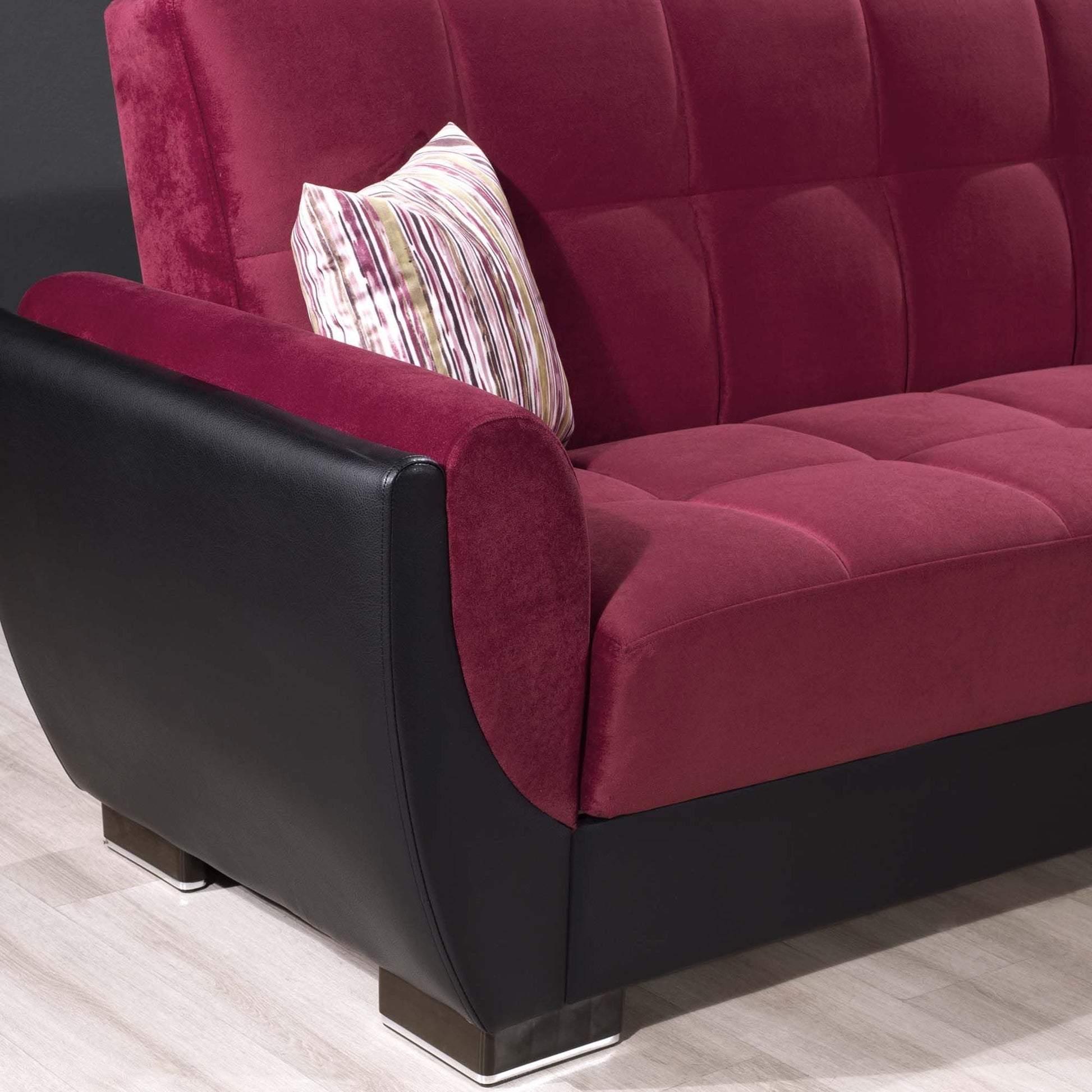 Ottomanson Air Armada Collection Convertible Sofa Bed