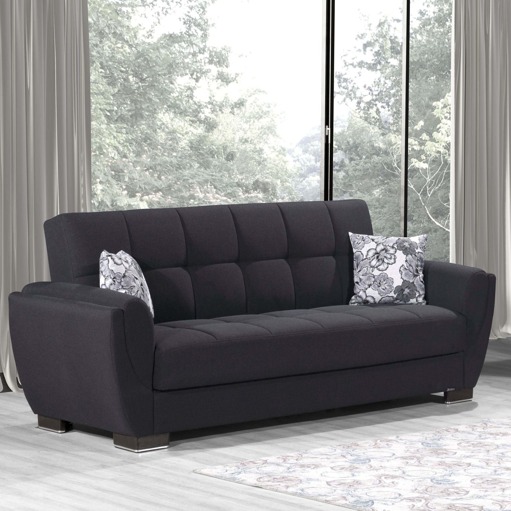 Ottomanson Air Armada Collection Convertible Sofa Bed
