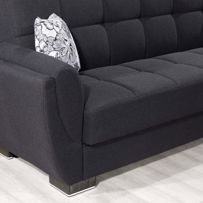 Ottomanson Air Armada Collection Convertible Sofa Bed