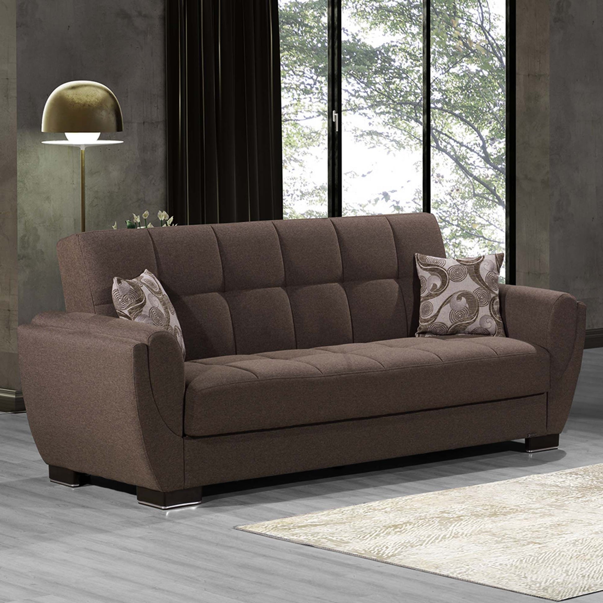 Ottomanson Air Armada Collection Convertible Sofa Bed