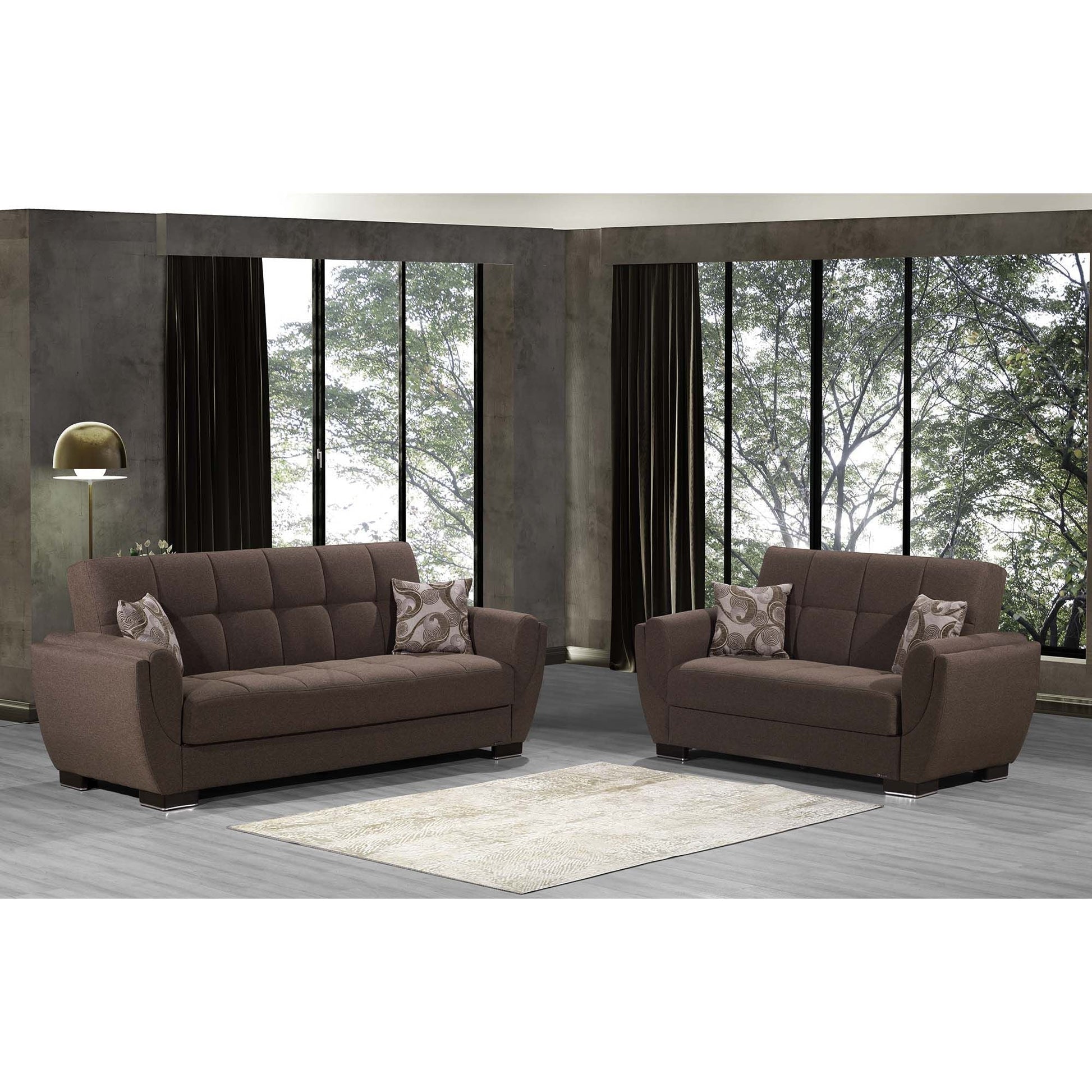 Ottomanson Air Armada Collection Convertible Sofa Bed