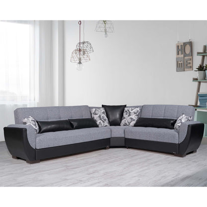 Ottomanson Armada Air Sectional Collection Convertible Sofa Bed
