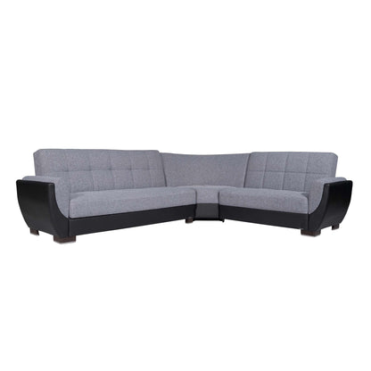Ottomanson Armada Air Sectional Collection Convertible Sofa Bed