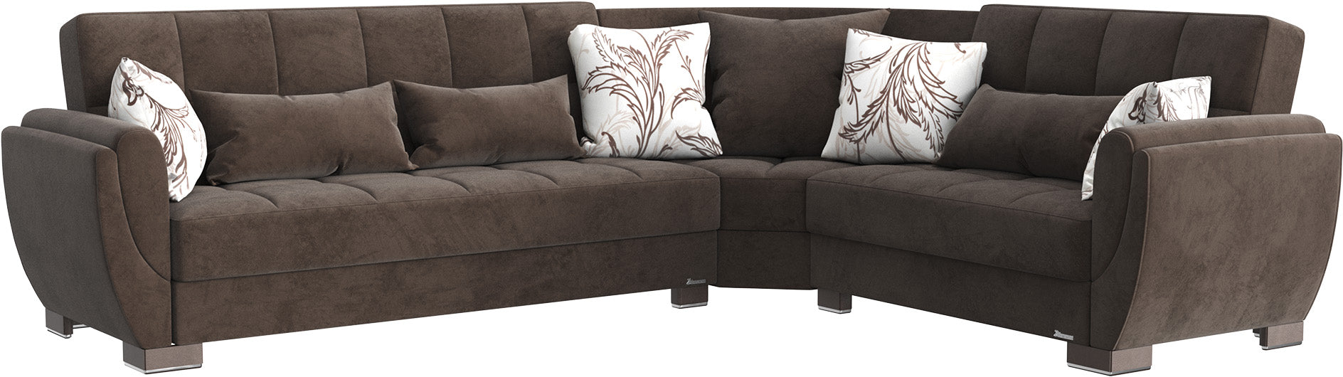 Ottomanson Armada Air Sectional Collection Convertible Sofa Bed