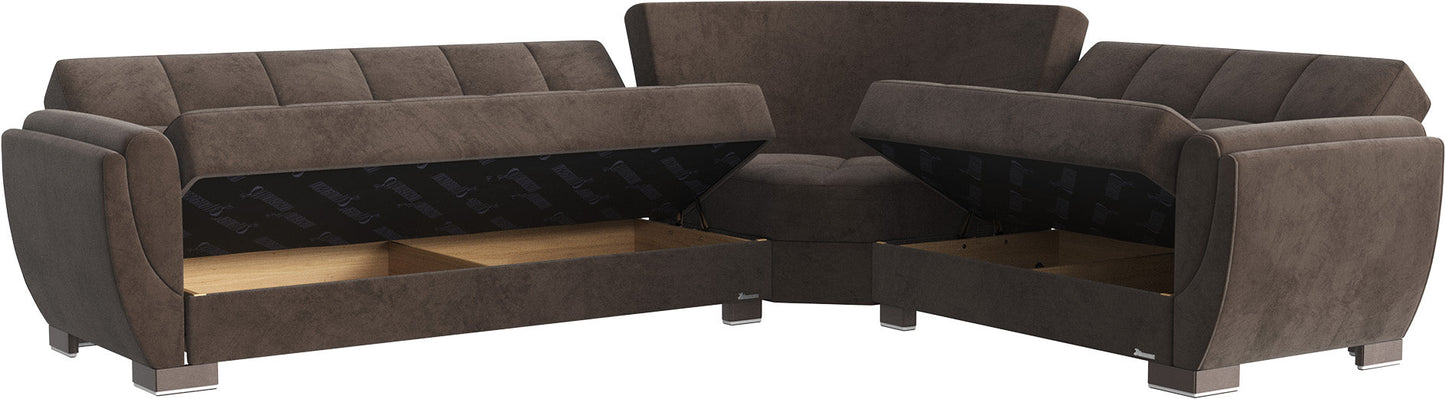 Ottomanson Armada Air Sectional Collection Convertible Sofa Bed