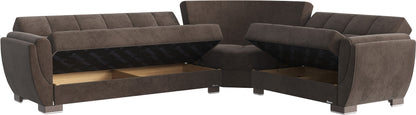 Ottomanson Armada Air Sectional Collection Convertible Sofa Bed