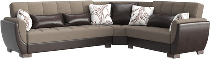 Ottomanson Armada Air Sectional Collection Convertible Sofa Bed