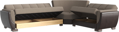 Ottomanson Armada Air Sectional Collection Convertible Sofa Bed