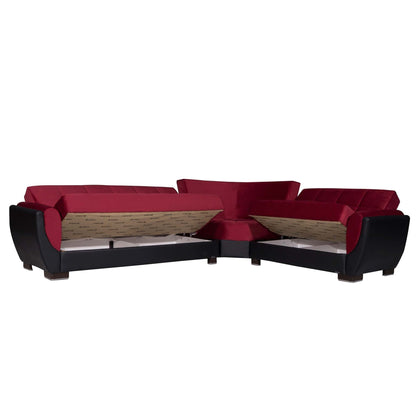 Ottomanson Armada Air Sectional Collection Convertible Sofa Bed