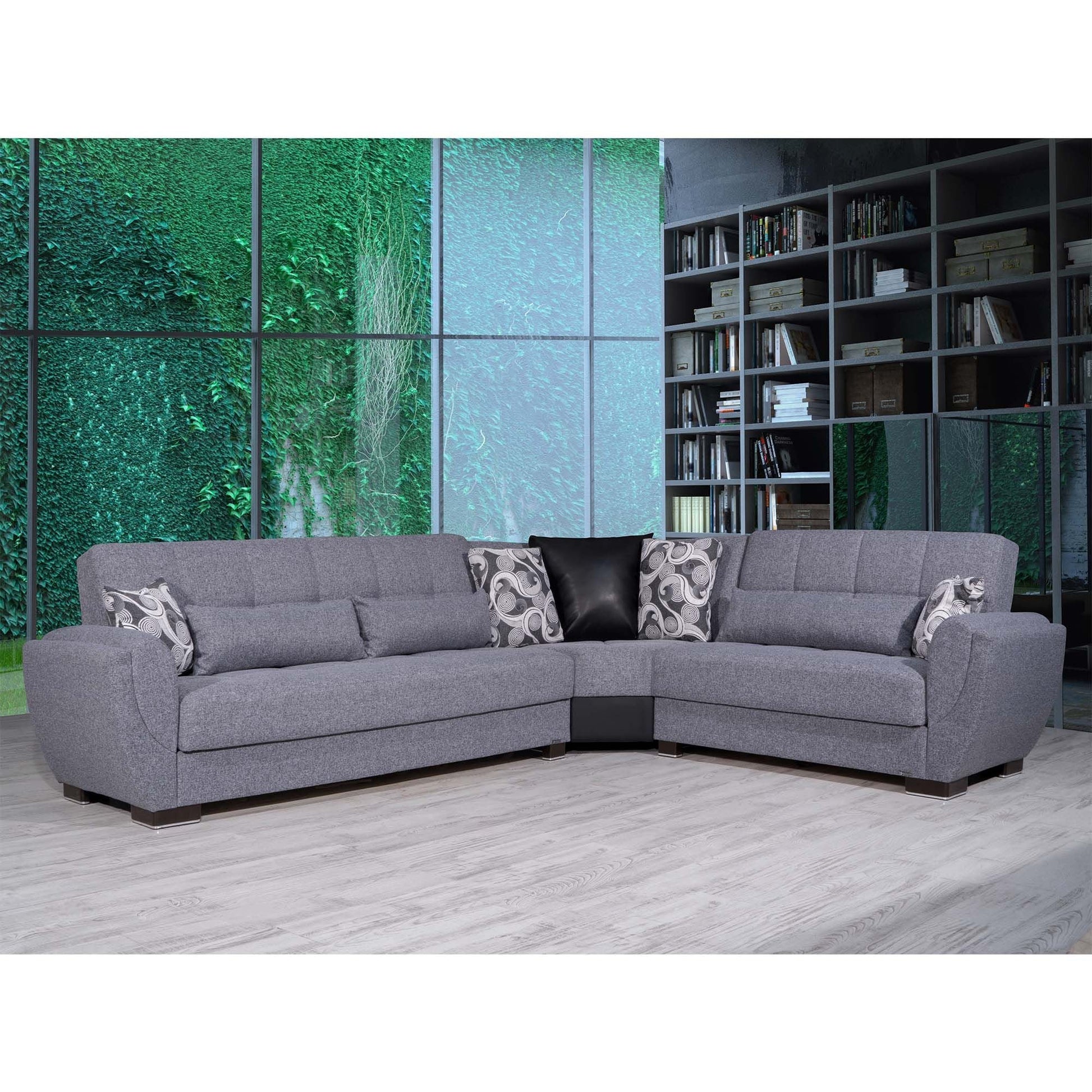 Ottomanson Armada Air Sectional Collection Convertible Sofa Bed
