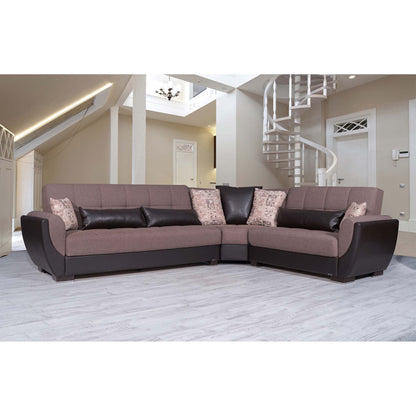 Ottomanson Armada Air Sectional Collection Convertible Sofa Bed