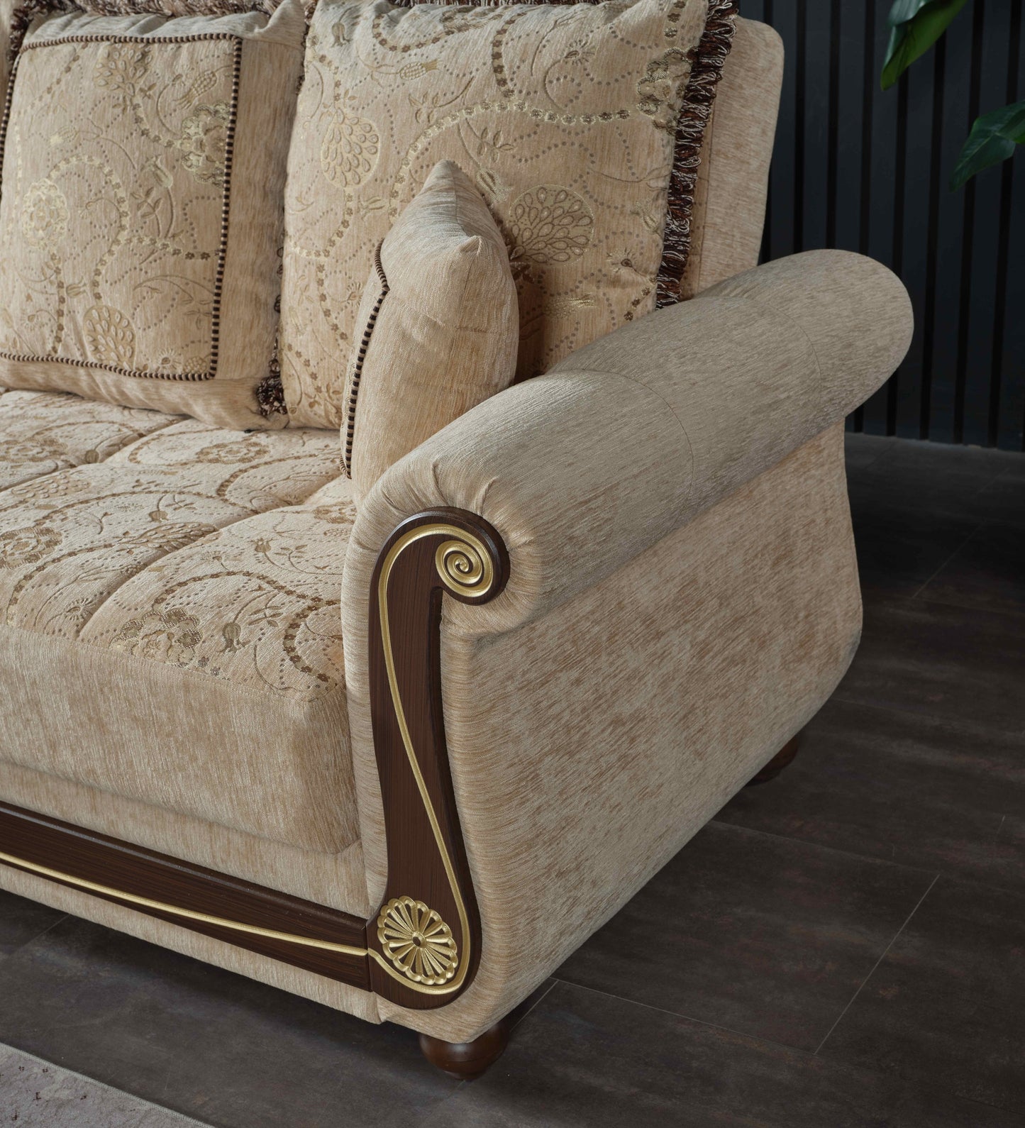 Ottomanson Americana Collection Convertible Sofa Bed