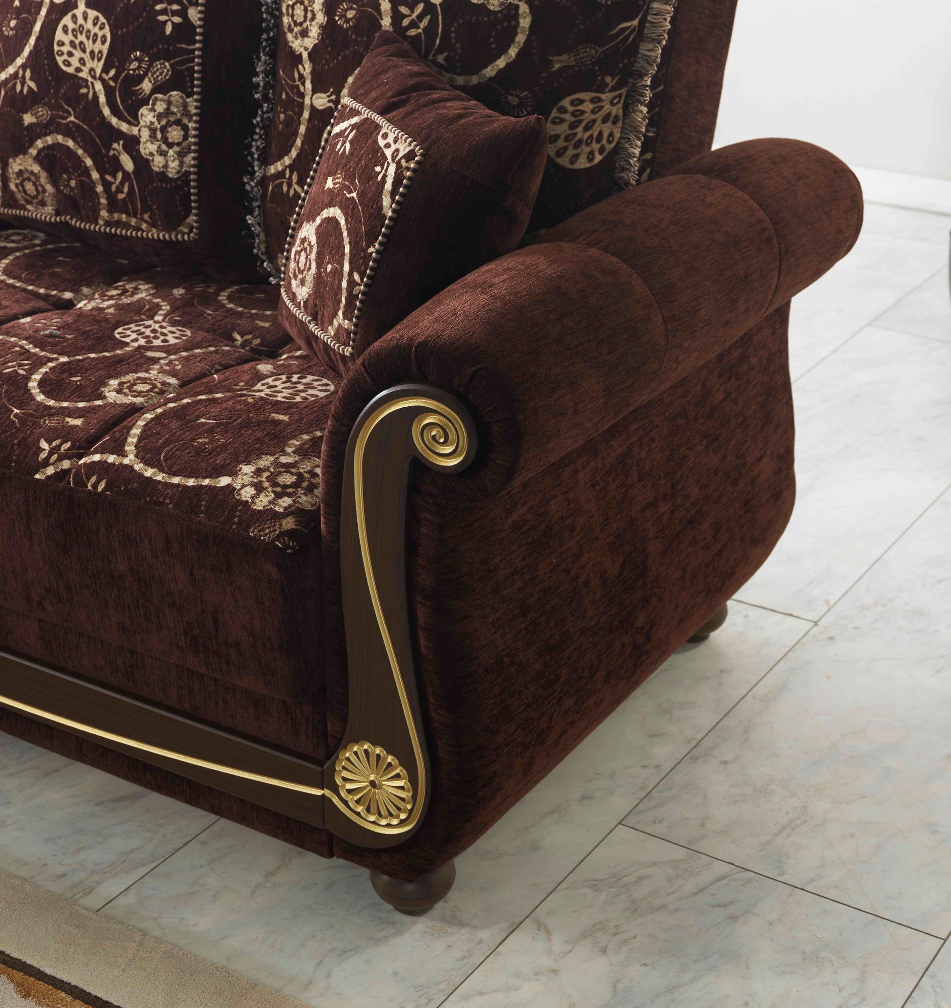 Ottomanson Americana Collection Convertible Sofa Bed