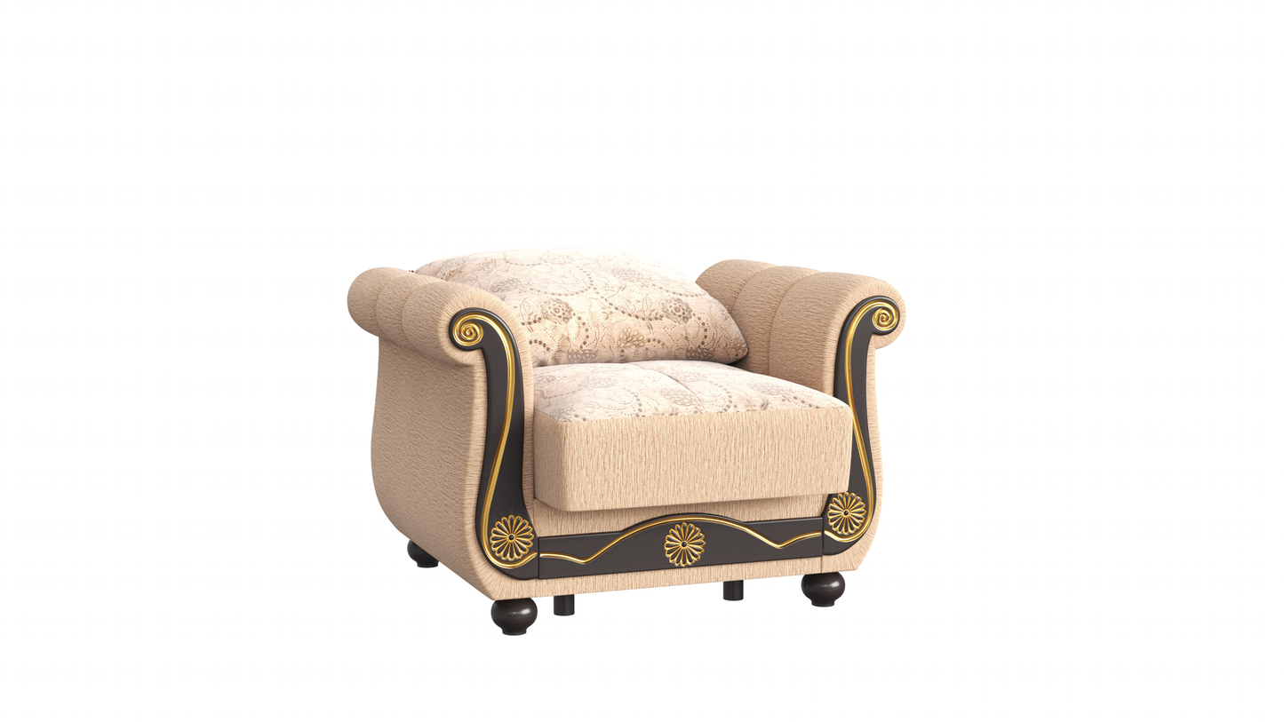 Ottomanson Americana Collection Convertible Sofa Bed