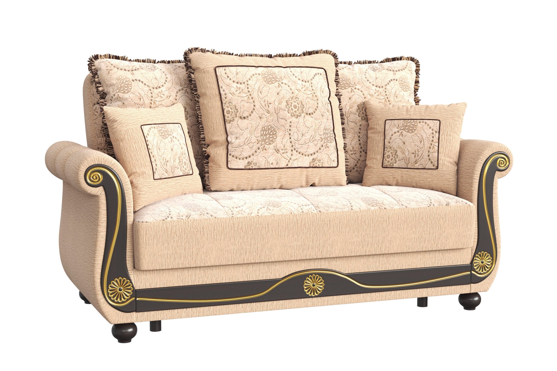 Ottomanson Americana Collection Convertible Sofa Bed
