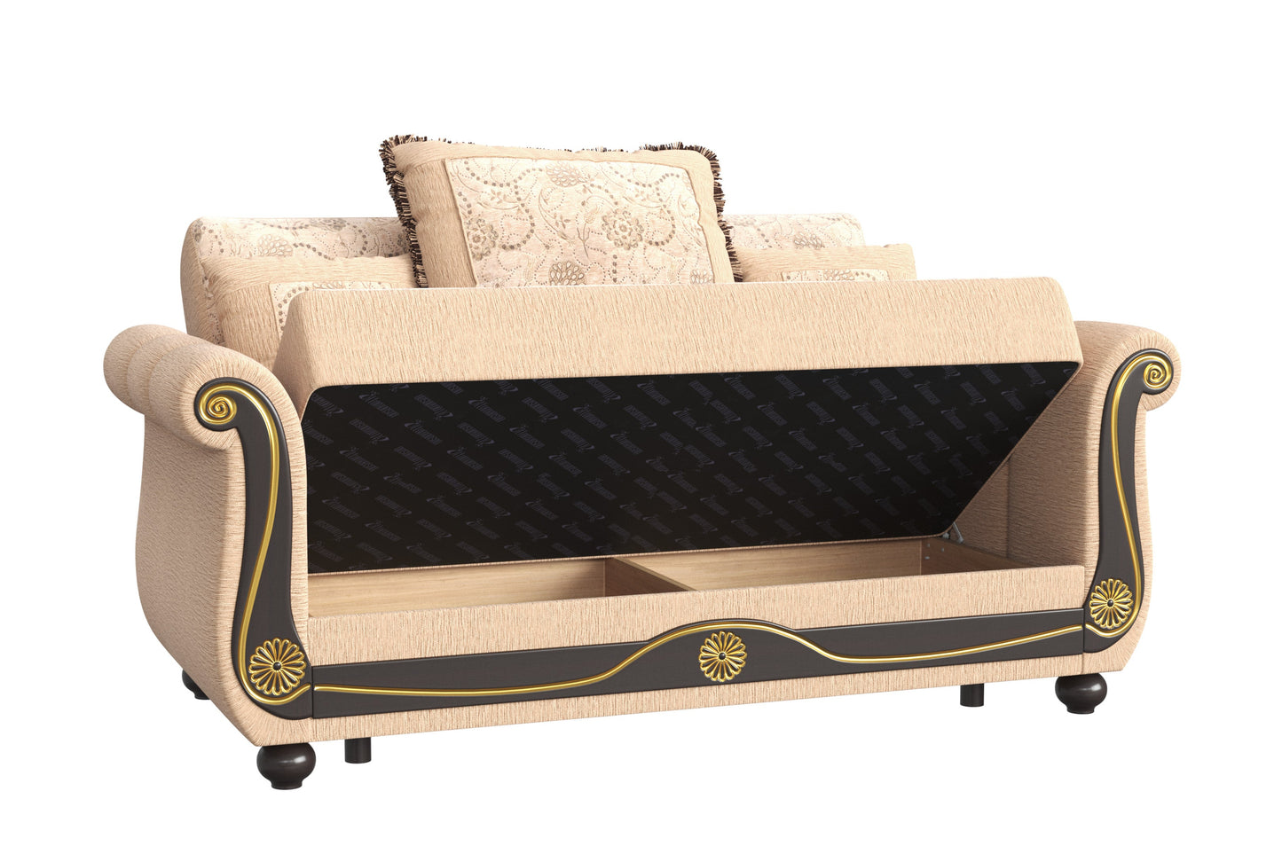 Ottomanson Americana Collection Convertible Sofa Bed