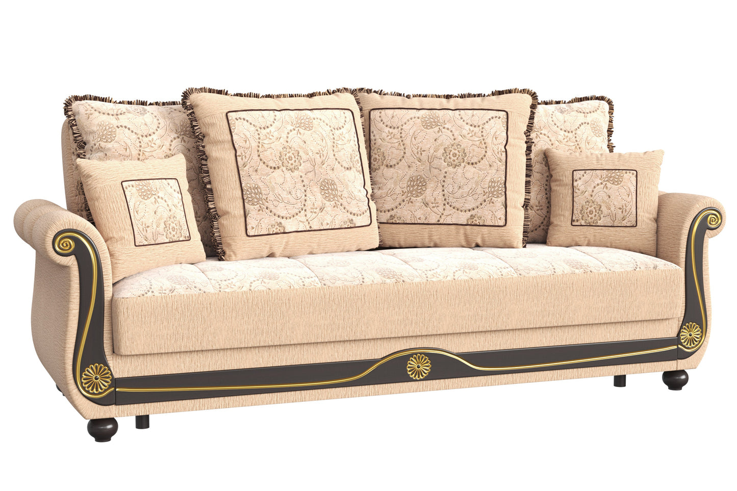 Ottomanson Americana Collection Convertible Sofa Bed